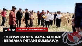 Presiden Jokowi Tinjau Panen Raya Jagung di Sumbawa  AKIM tvOne
