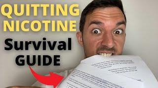 Nicotine Withdrawal Survival Guide A timeline for nicotine withdrawal *Tips Tricks And Mindsets*