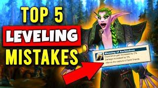 5 Leveling Mistakes YOU WILL Make in WOTLK Classic