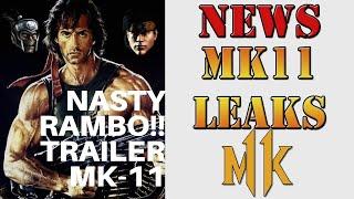 MK 11   Rambo Gameplay Trailer SICK