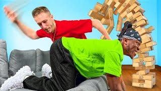 SIDEMEN GIANT JENGA *PAINFUL*