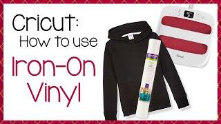 Cricut Tutorial How to Make your First shirt using Iron on Vinyl