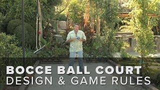 Bocce Ball Court Design Size and Rules