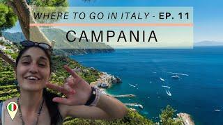 CAMPANIA Italy TRAVEL GUIDE  Naples Pompeii Amalfi Coast & More Where to go in Italy