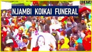 See what Reggae Fans did at Njambi Koikai Burial  Fyah Mummah Jahmby Funeral Service
