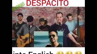Finally translated despasito full HD translated song despasito in EnglishEnglish translation