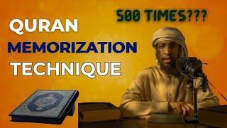 Quran Hifdh Memorization Technique - By Ustadh Abdur Rahman Hasan