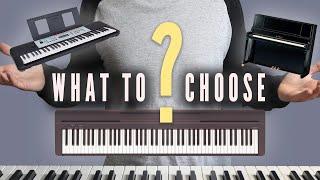 How To Choose A Beginner Digital PianoKeyboard