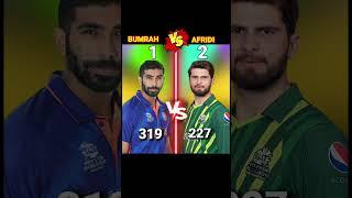 JASPRIT BUMRAH VS SHAHIN AFRIDI  #shorts #jaspritbumrah #shahinshahafridi @A2Motivation