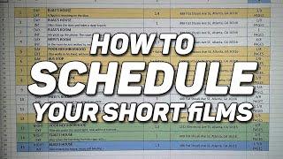 How to Make a Production Schedule for Film  CinePandemia