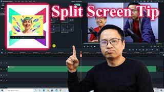 ANOTHER Filmora X Split Screen Tip - Insert Video Clip to The Template Multiple Times