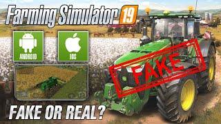 Farming Simulator 2019  FS 19 For Android & iOS its FAKE