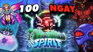 Mình đã *HOÀN THÀNH 100 NGÀY* trong Terraria Thorium + Spirit Mod  FULL MOVIE