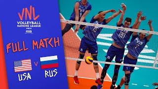 USA  Russia - Full Match  Men’s Volleyball Nations League 2019