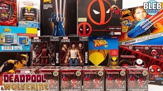 Deadpool and Wolverine Toy Collection Unboxing ASMR review  Funko mini fig  Cosbaby Hot toys 