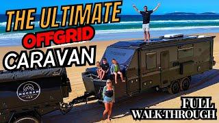 ULTIMATE OFFGRIDOFFROAD CARAVAN - WALKTHROUGH 2024 Titanium Hardcore ATX 23ft King Bed Triple Bunk