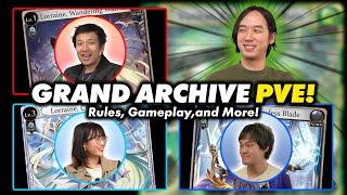How To Play Grand Archive PVE  TalkGA A Grand Archive Podcast