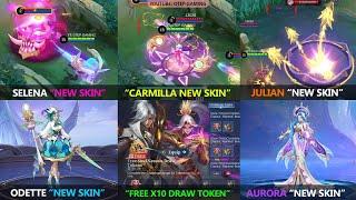 New Skins Gameplay and Latest MLBB Update...