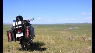 Motorcycle Adventure in Khentii Mountains East Mongolia