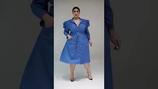 Plus Size Western Frock Design Dress  Plus Size Western Frock #shorts #youtubeshorts #status