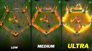 Dragon Lantern Thresh  Low to Ultra Graphics Comparison  Wildrift