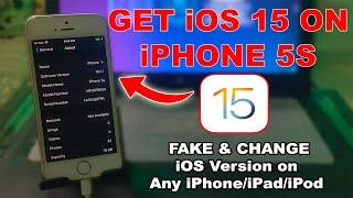 Get iOS 15 on iPhone 5S66+5  SpoofModifyChange iOS Version iPhoneiPadiPod Fake iOS Version