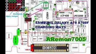 SAMSUNG GALAXY A70 A705F CHARGING WAYS