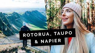 Epic NZ Road Trip Rotorua Taupō and Napier