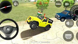 INDIAN CAR SIMULATOR 3D  MODIFIED MAHINDRA THAR  MAHINDRA THAR WALA  ANDROID GAMEPLAY  