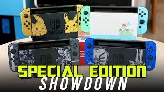 Nintendo Switch Special Edition Showdown  Animal Crossing vs Dragon Quest vs Pokémon vs Smash Bros