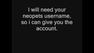 FREE NEOPETS ACCOUNT 2010