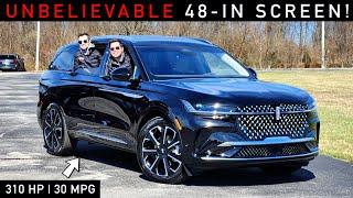 2024 Lincoln Nautilus -- Amazing *48-inch* Screen but does it BEAT Lexus RX??