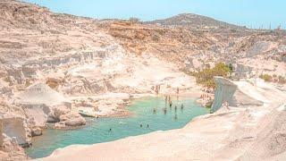 Sarakiniko Beach  Explore the Most Astonishing Place in Milos Greece - Volcanic Beach