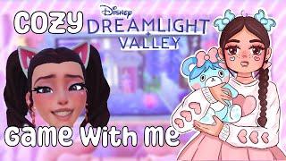 Cozy disney dreamlight valley game with me