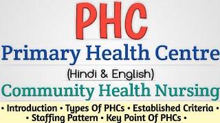 Primary Health Center PHC  Community Health Nursing