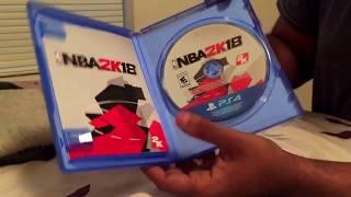 NBA 2k18 PS4 Unboxing