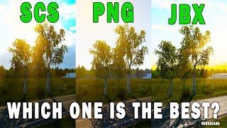 ETS2 Best Graphics Mods - JBX PNG and SCS Graphics Mods Comparison - Which One is the Best?
