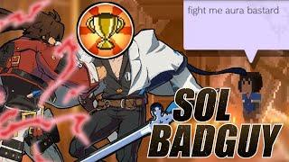 HOW TO GET THE AURA AS SOL BADGUY - GUILTY GEAR STRIVE MONTAGE