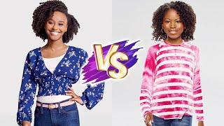 Riele Downs VS Dana Heath Danger Force Natural Transformation  2023  From 0 To Now