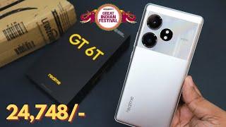 Realme GT 6T Only @ 24748- Unboxing  Amazon GIF Sale  Best Gaming Phone under 25k