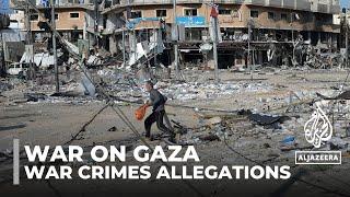 Gaza war crimes allegations Testimonies heard about civilian executions.