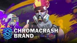 Chromacrash Brand Wild Rift Skin Spotlight