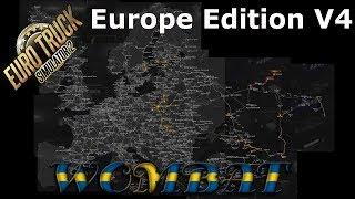 ETS2 1.35 - Big Map combo Promods 2.41 Europe Edition v4 - Updated for Volga Map