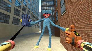 Huggy Wuggy & CatNap Smiling Critter Hunted for me Poppy Playtime  Garrys Mod pt 6