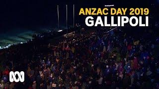 Gallipoli dawn service  Anzac Day 2019  OFFICIAL BROADCAST  ABC Australia