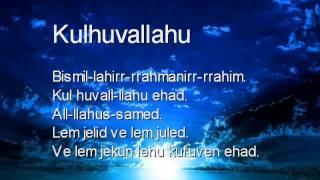 Kulhuvall-llahu