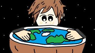 FUMETAS QUE CREEN QUE LA TIERRA ES PLANA  DESMONTANDO LA TEORIA DEL TERRAPLANISMO EN 8 MINUTOS