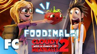 Cloudy With A Chance Of Meatballs 2  Foodimals Scene  Bill Hader  Animated Movie Clip  FC