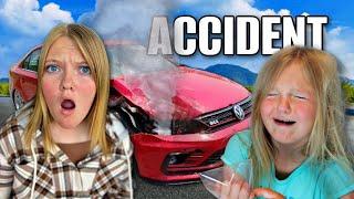 She Crashed her Car