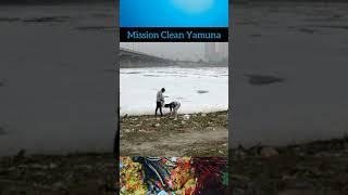 Lets Wake up & Save ailing Yamuna River.Everything starts from us so boycott Single Use Plastic